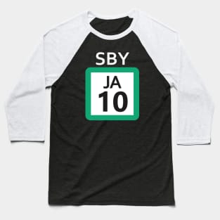 Shibuya Tokyo Sign - Saikyō Train Line Baseball T-Shirt